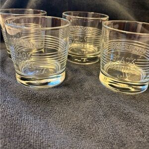 Jameson Black Barrel Clear Glass Set
